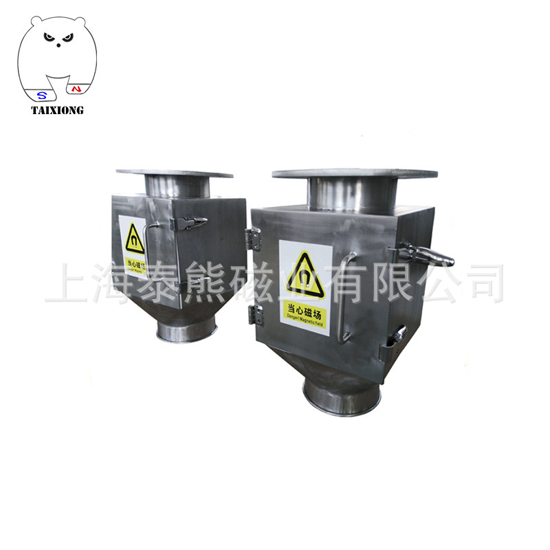 Factory supply drawer type iron remover strong magnetic powder material iron remover pipe iron remover iron absorber