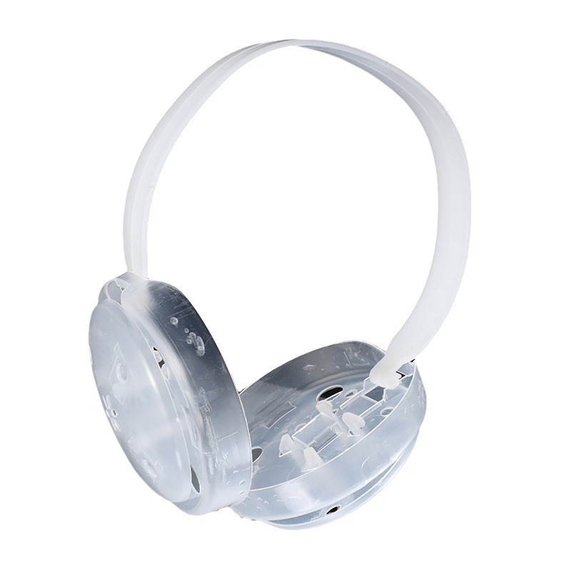 Folding Earmuff Rack White Skeleton Warm Earmuff Rack Plastic Hoop Rack Accessories Earmuff Rack Foldableing Bowl Three-Piece Set