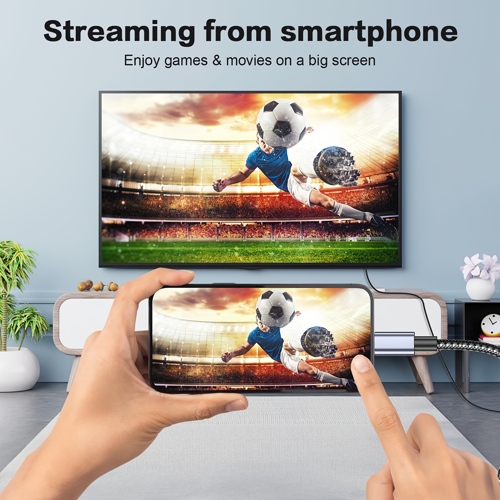 Type-C to HDTV adapter 4K hdv line notebook computer mobile phone tablet projection screen line