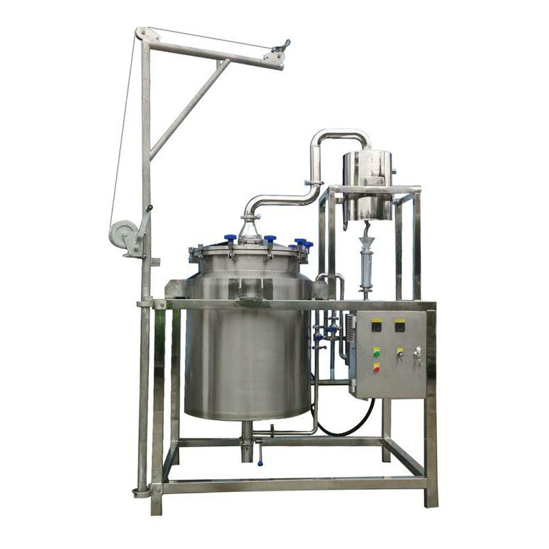 Stainless Steel Plant Essential Oil Pure Dew Extraction Equipment JYT500 Energy Saving and Environmental Protection Rose Essential Oil Small Extraction Tank