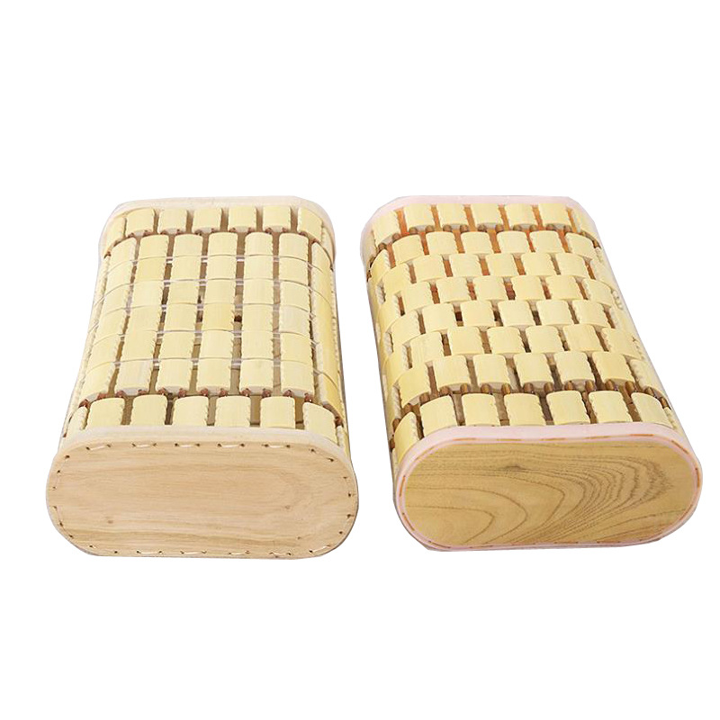 Летняя большая двусторонняя бамбуковая подушка, полая подушка для парной, бамбуковая подушка для студентов, защита шеи