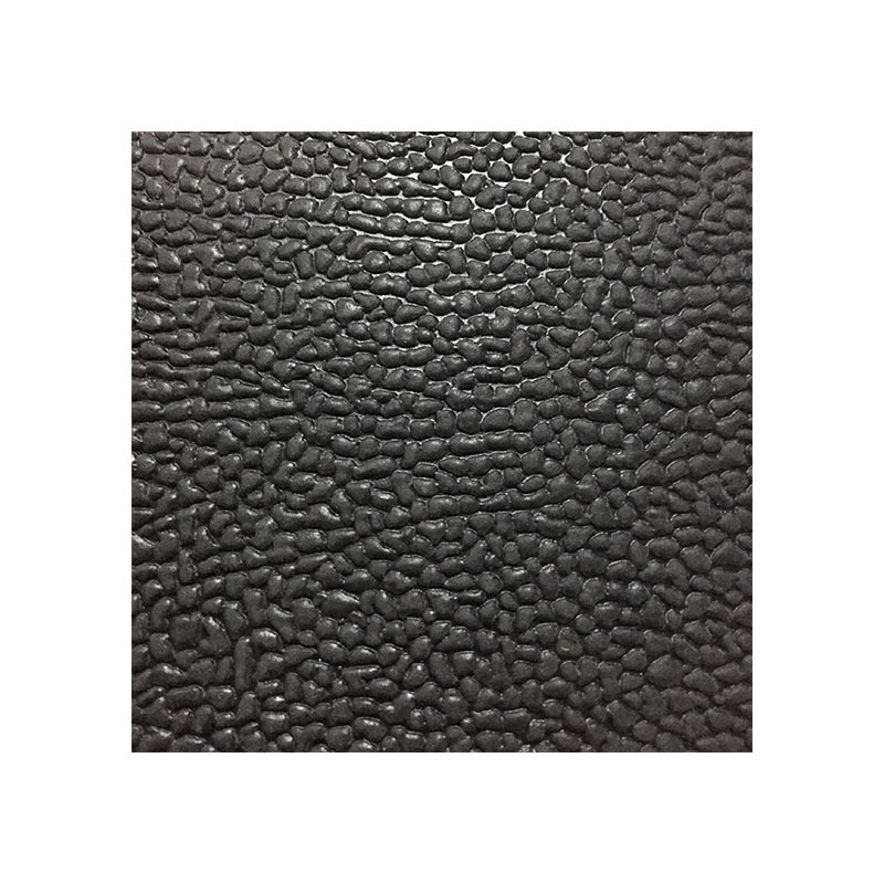 Oil-Resistant Leather Pattern Rubber Pad, Wear-Resistant and Shock-Absorbing Black Orange Peel Pattern Rubber Sheet, Orange Peel Pattern Non-Slip Rubber Pad