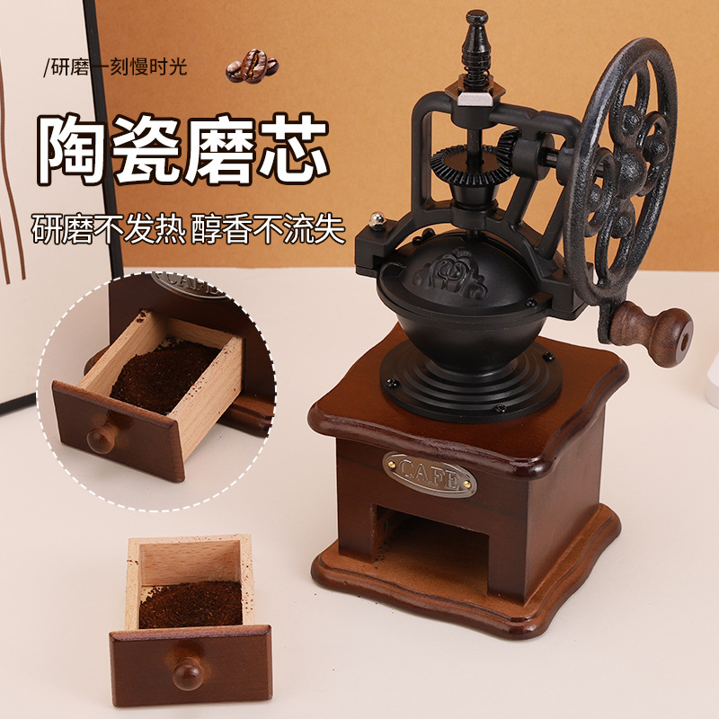 Manufacturer Wholesale Portable Hand Coffee Grinder Coffee Coffee Grinder Hand Coffee Grinder Supports Oem