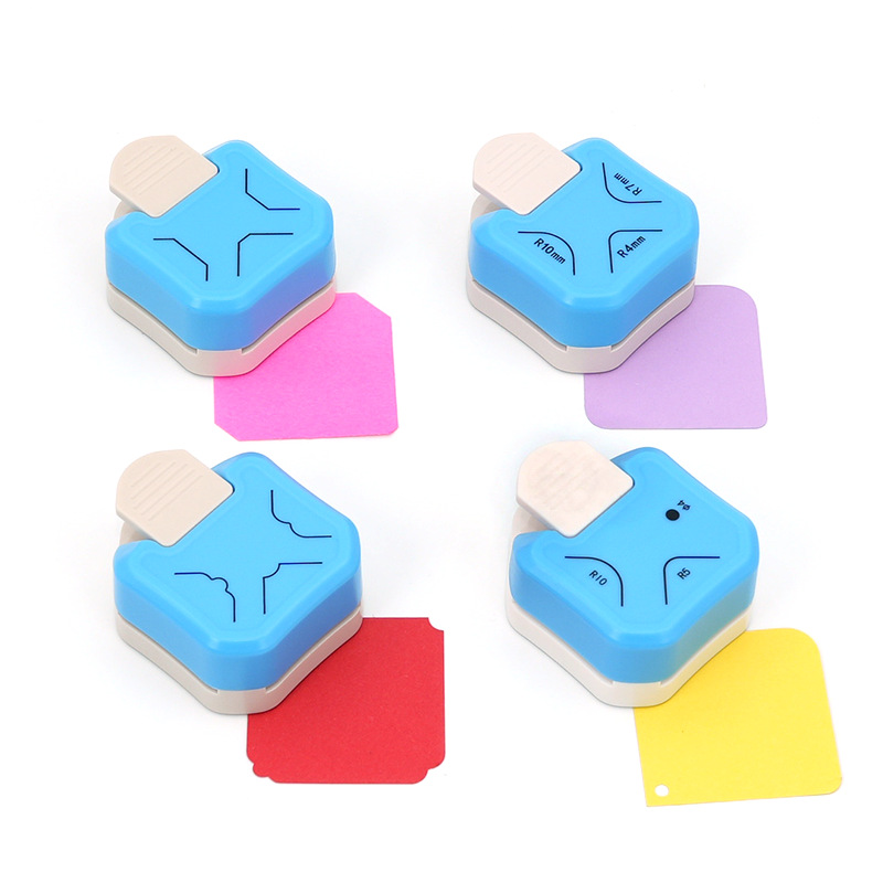 Kamei Three-In-One Corner Fillet Wholesale Round Corner Cutting Corner Cutter Manual Chamferer Hand Account Corner Embossing Device