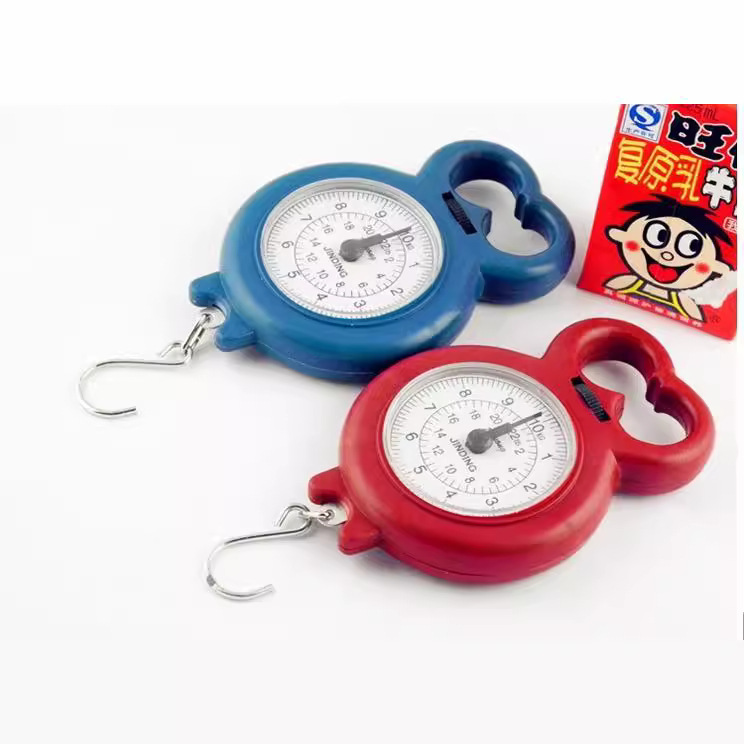 Spring scale 10kg portable spring scale household scale portable spring scale one yuan two yuan wholesale 2 yuan