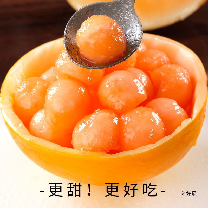 Fresh Seasonal Honeydew Melons from the Yellow River, Whole Box with Free Shipping, Crispy Fragrant Melons, Hami Melons, Gansu Minqin 10