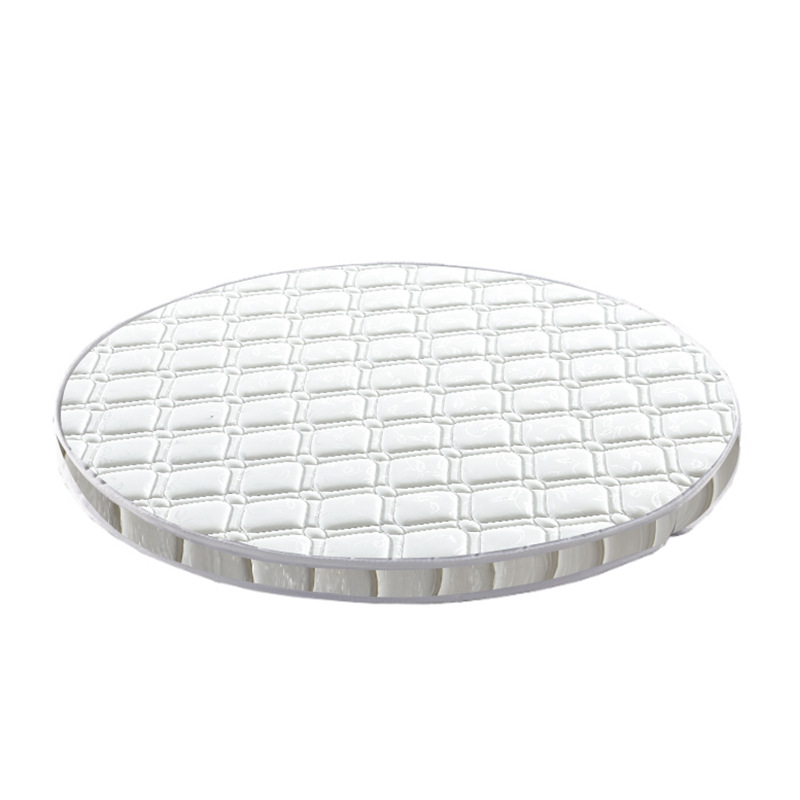 Wholesale Home Mat Latex Brown Mat 3E Natural Coconut Soft and Hard Ridge Protection Fixed Folding Hotel Palm Round Mattress