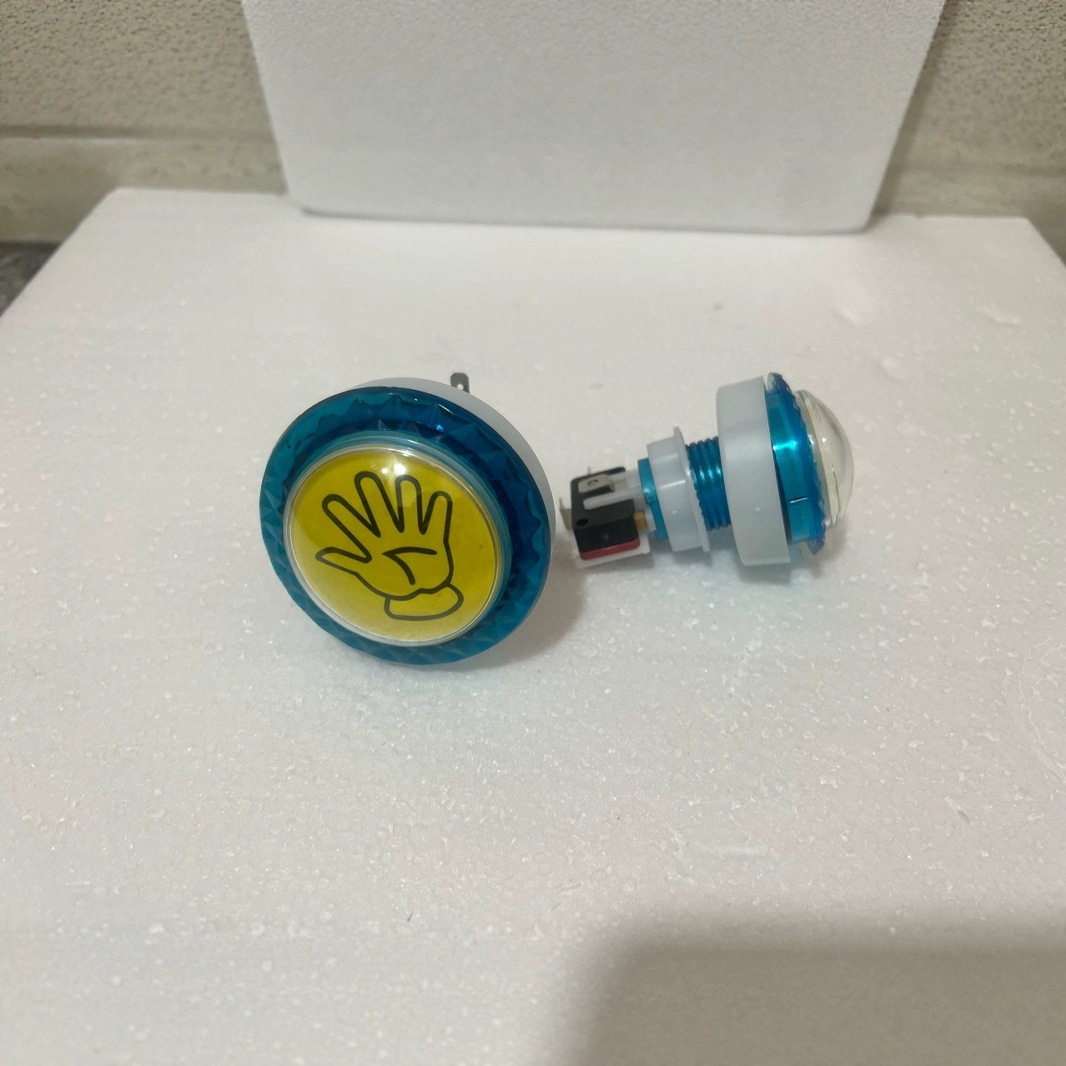 Кнопка аркады с подсветкой переключатель управления игровым автоматом кнопка игрового автомата самовозвратный переключатель оптовая продажа