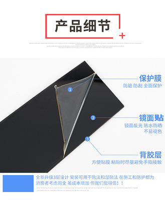 Suitable for Honda Second and Third Generation Fit 21 Crv Haoying Modified Window Trim Mirror Center Column with Side