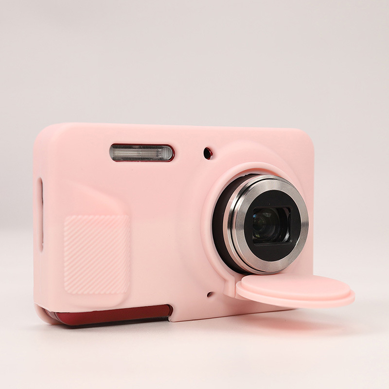Suitable for Kodak Fz55 Camera Silicone Case Protective Cover Soft Shell Fz55 Camera Bag with Cover Dustproof and Anti-Fall
