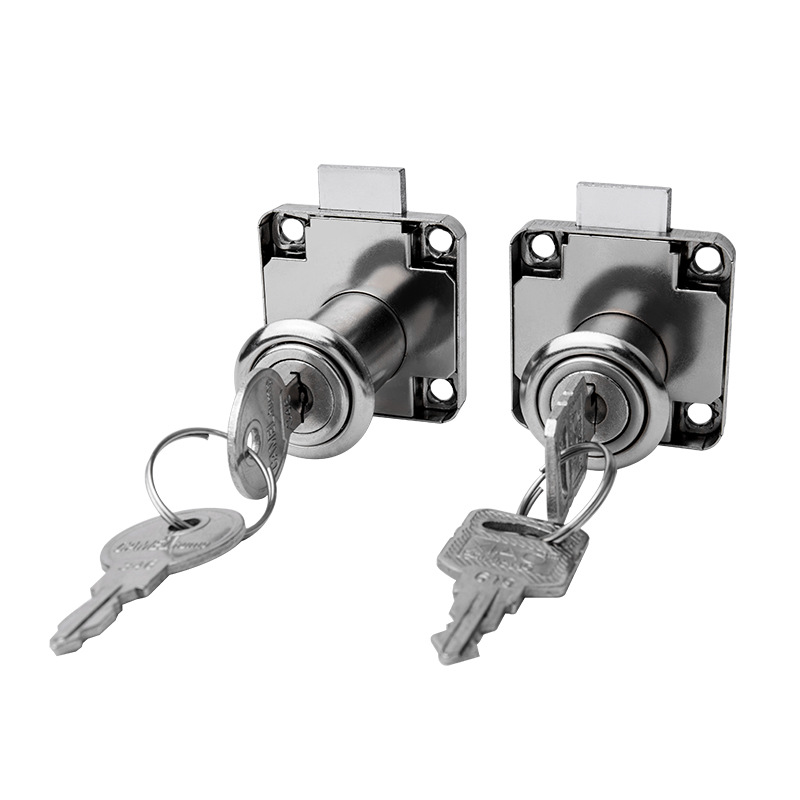 Supply 138-22C zinc alloy bile drawer lock furniture lock filing cabinet office cabinet lock square tongue lock strength wholesale