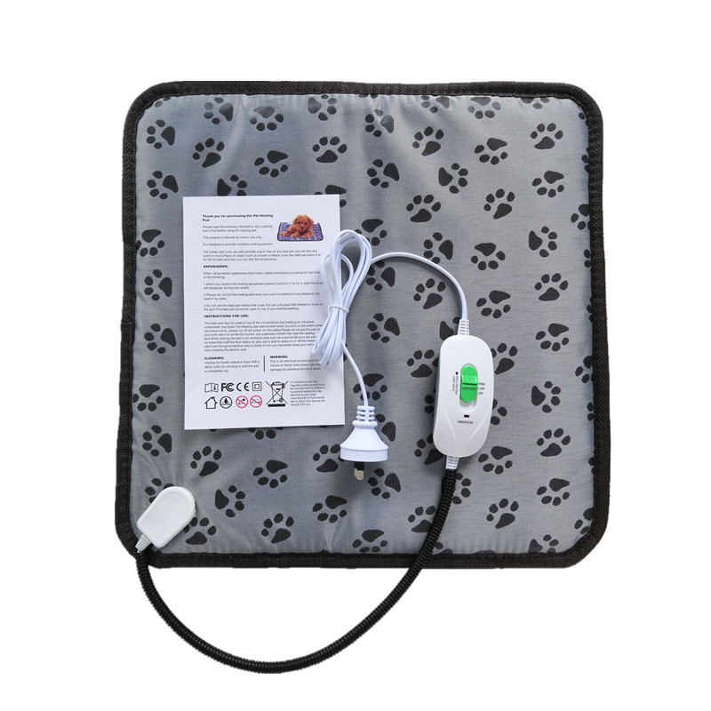 Pet Electric Blanket Amazon Waterproof Safety Pet Electric Heating Pad 110V Intelligent Energy Saving Electric Mattress Spot Wholesale