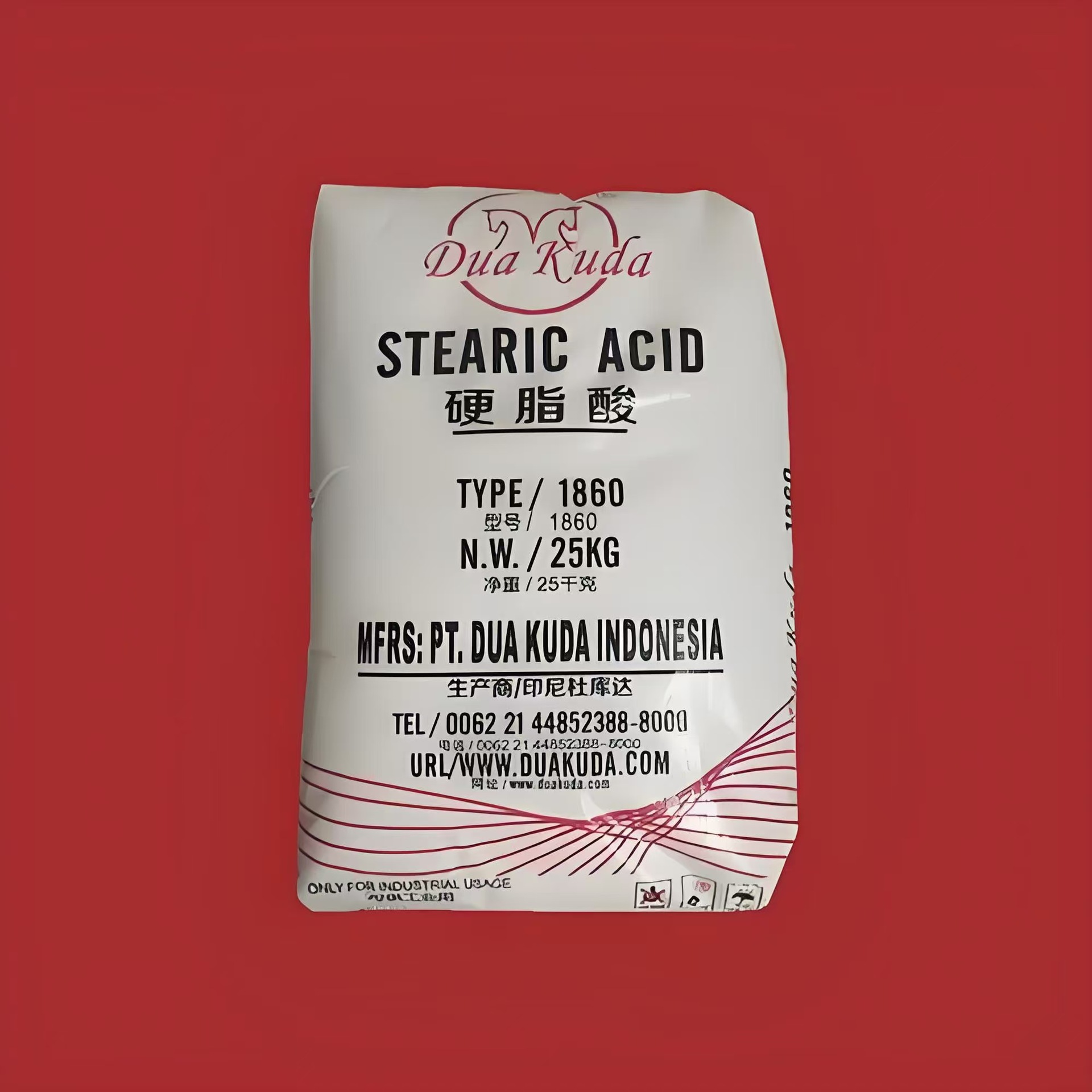 Double Horse Stearic Acid 1842, In-Stock Palm Oil Octadecanoic Acid 1842, Fatty Acid 1842/1860