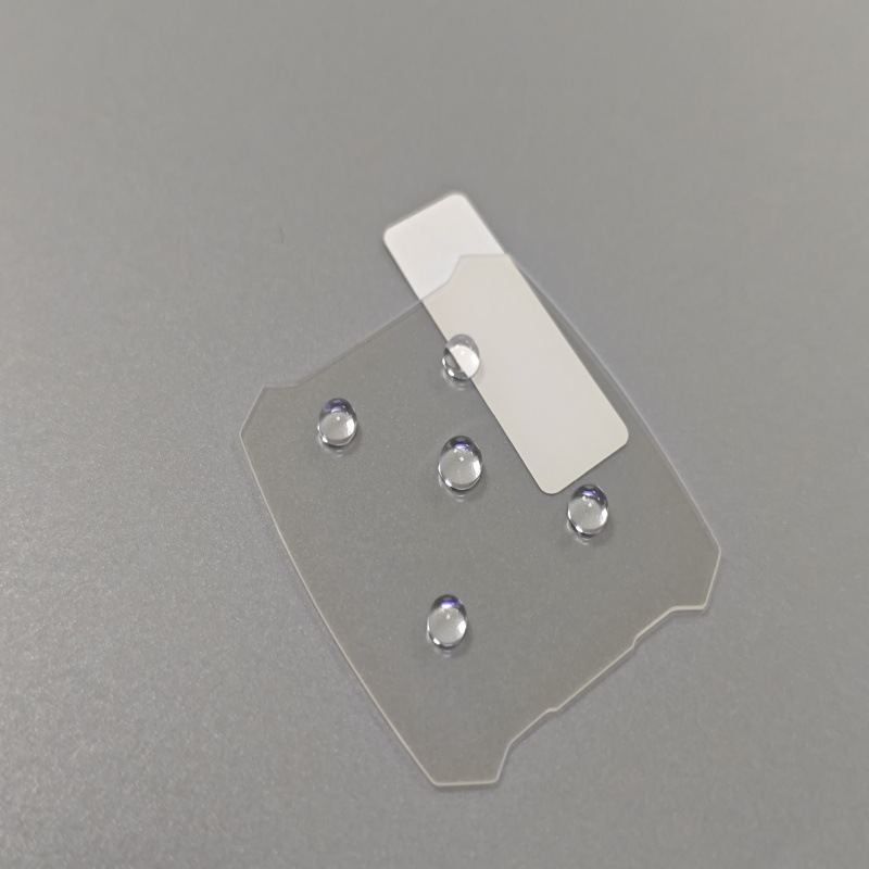 Suitable for Little Genius Z11 Watch Tempered Film Glass Film Watch Protective Film Purple Light Blue Light Dustproof and Scratch-Proof