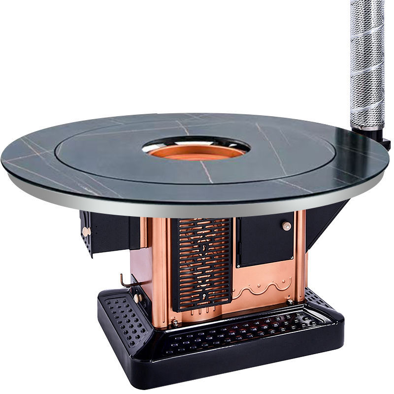 Бытовая дровяная печь, сверхтолстая угольная печь, зимняя двойного назначения, энергосберегающая, бездымная печь для выпечки