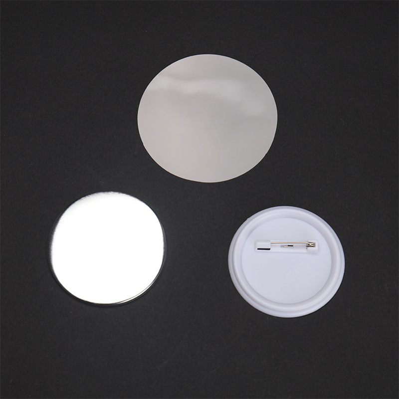 Tinplate Badge Machine Consumables New Single Thread Needle Spring Needle Badge Badge Bar Supplies Safety Pin 1 Set