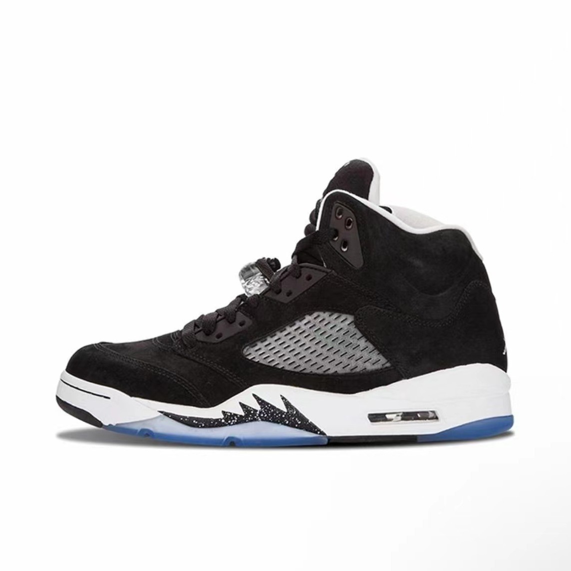 Aj5 Basketball Shoes High-Top Rukawa Maple Black and White Cicada Wings Joe 5 Guo Ailun Knicks Graffiti Men's and Women's Sports Sneakers