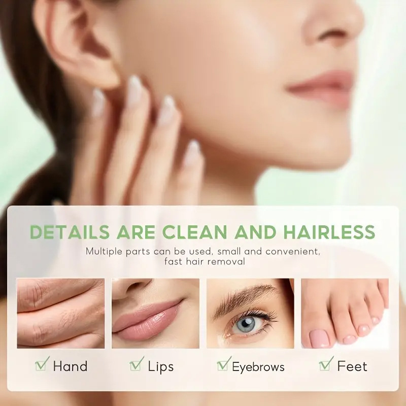 Beeswax Hair Removal Wax Paper Disposable Hair Removal Cream for Boys to Remove Beards, Whole Body, Armpits, Legs, Private Part Hair Removal