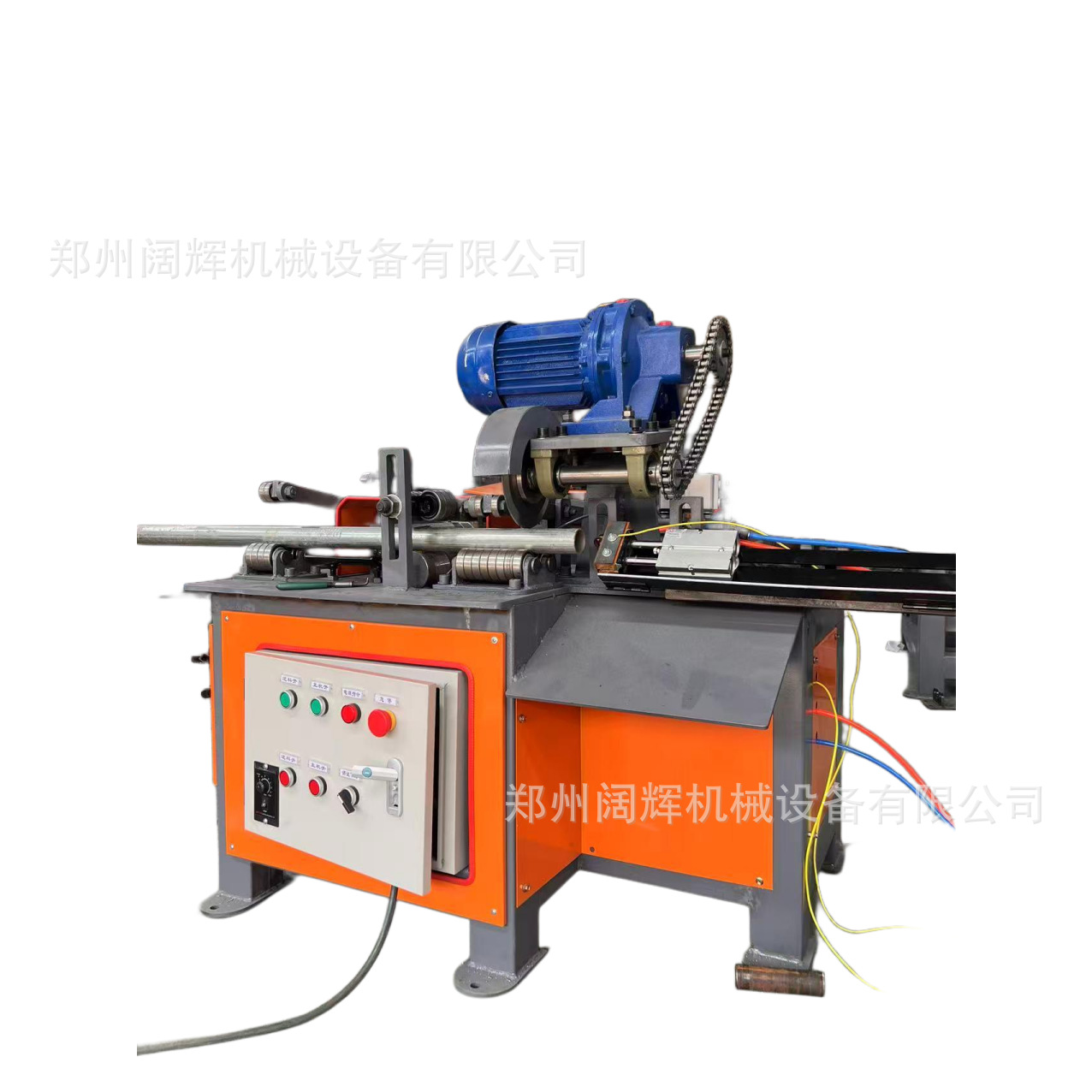 Factory Direct Sales Fully Automatic Round Stainless Steel Pipe Metal Pipe Cutting Machine Round Pipe Rolling Cutting Machine