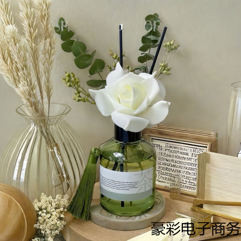 Gardenia Tea Fragrance Aromatherapy Home Bedroom Long-Lasting Room Essential Oil Incense Toilet Bathroom Gardenia Fragrance