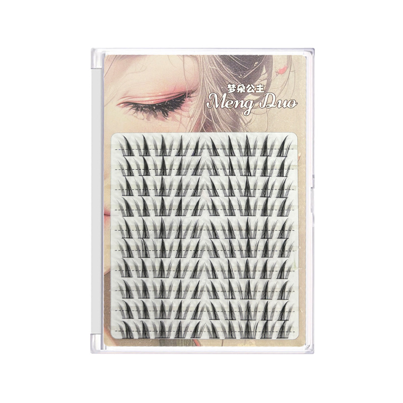 Dream Princess Sunflower Upper Eyelashes Simulation Segmented Lazy Sunflower Trilogy False Eyelashes Large Capacity