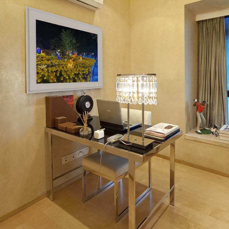 New Trendy Lanterns and Jingwei Goddess Night Scene Art Giclée Prints with a Theme of Villa Farmhouses and Mountain and Sea Classics