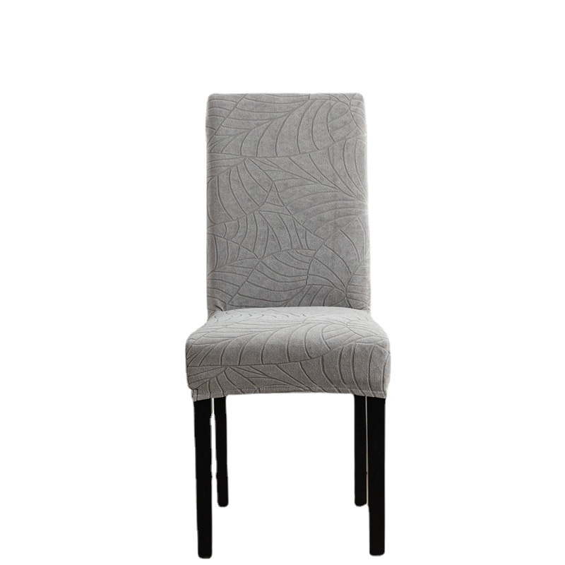 Cool Yan new waterproof jacquard big leaves hotel home one-piece half pack chopsticks cover elastic office computer chair cover