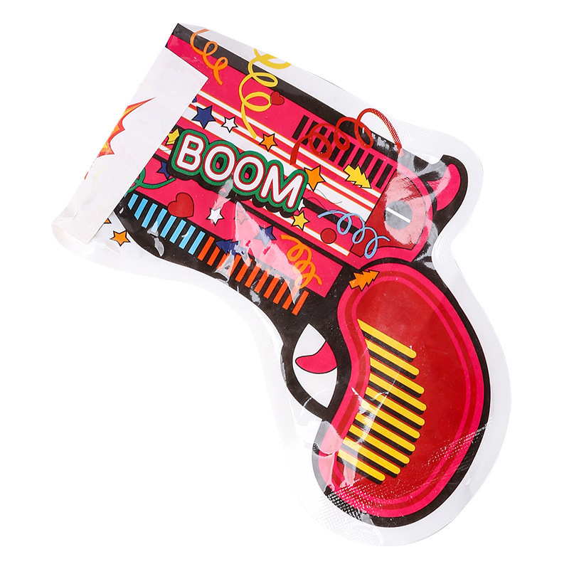 Automatic Inflatable Firework Gun Festival Birthday Party Firework Gun Party Photo Birthday Atmosphere Gun Wedding Handheld Props