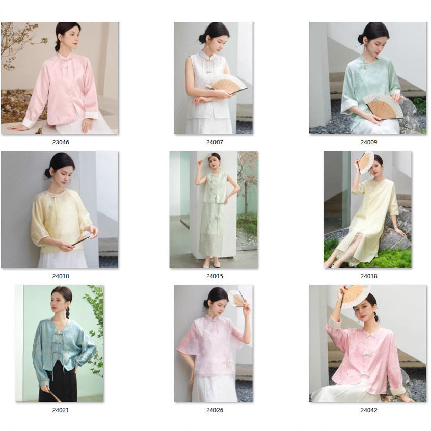 [Без возврата, без обмена] Зен национальный стиль новый китайский стиль разорванный размер распродажа весна и лето специальная цена топ платье жилет