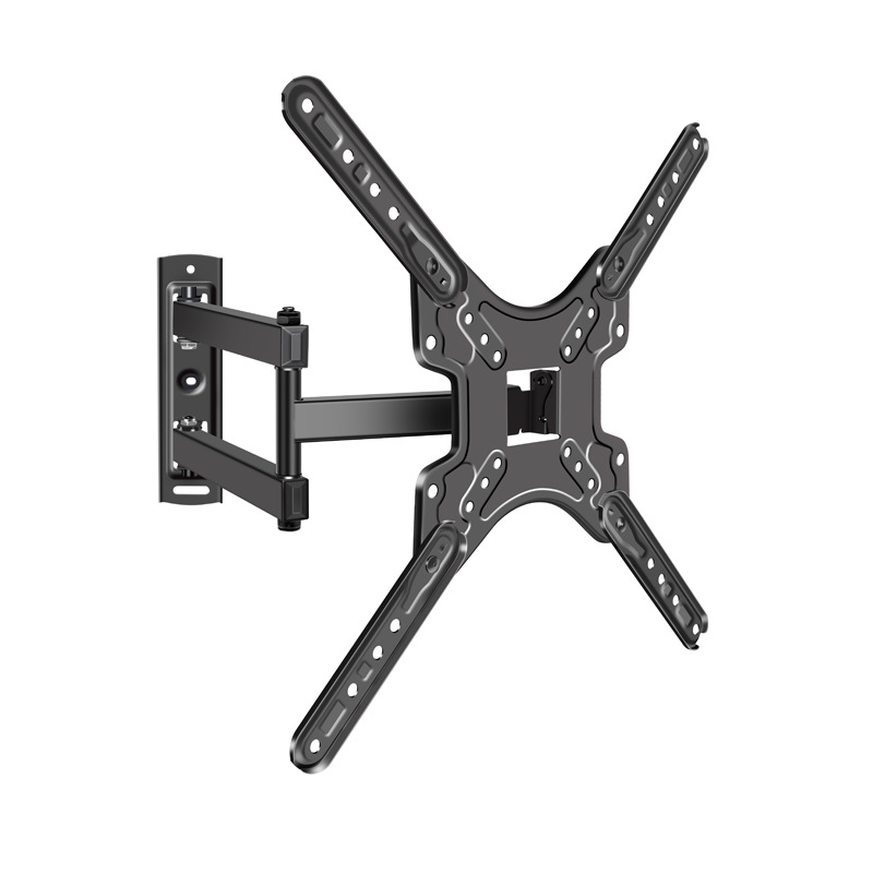Cross-border Foreign Trade Mobile TV Hanger Rotating Universal Display TV Bracket Arm Wall Hanging Adjustable Telescopic Rack