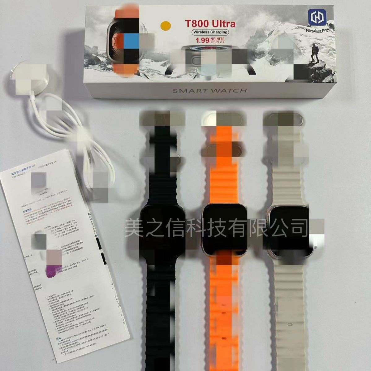 Умные часы T800 Ultra Bluetooth Звонок Часы Браслет