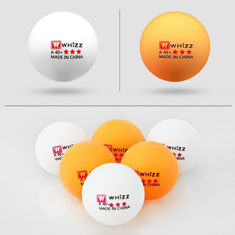 Weiqiang National Standard Two-Star Training Samsung New Material Abs40+ Training Competition Table Tennis Resistant to Yellow and White Training