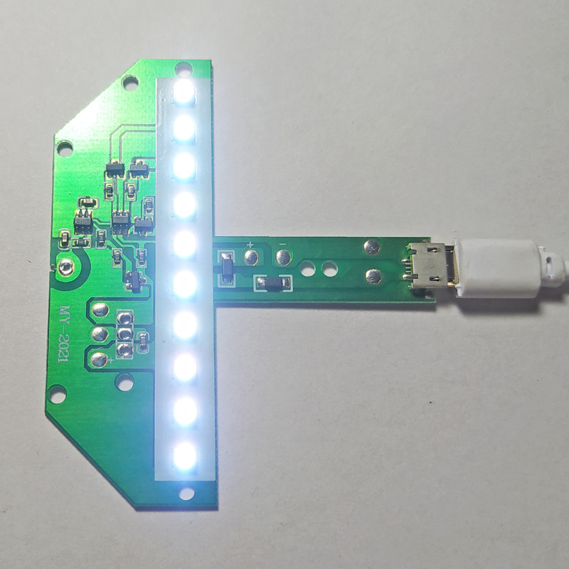 3d night light circuit board colorful base Control Board PCB circuit board development touch remote control lamp light source board