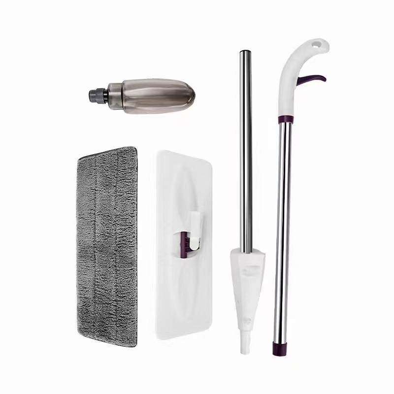 New Cross-Border Spray Mop, Household Hand-Washable Flat Mop, Wet and Dry Mop, Lazy Water Spray Mop