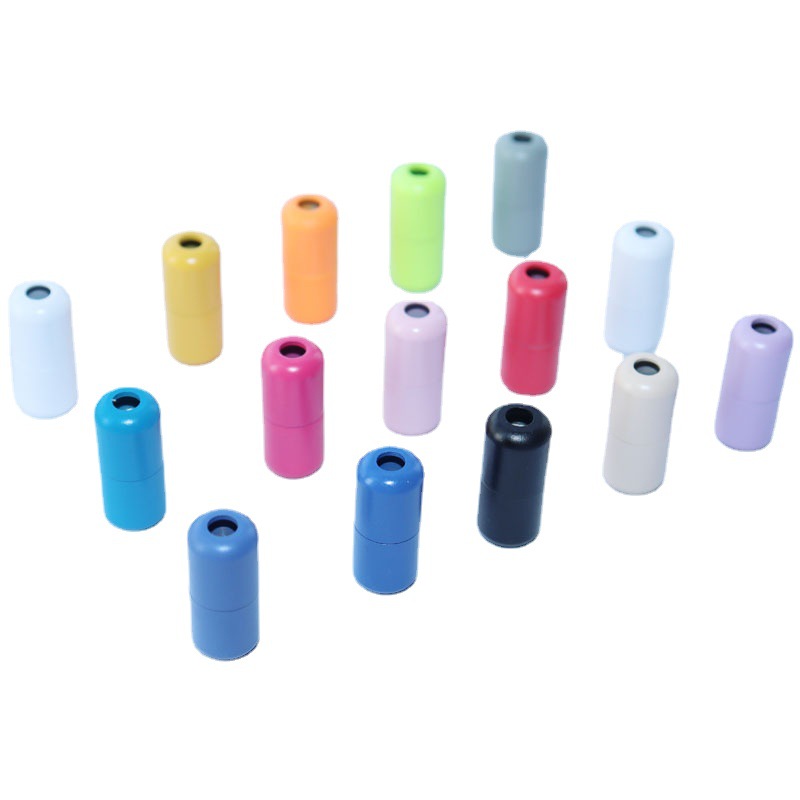 Colored Shoe Buckle Aluminum Metal Capsule Buckle Lazy Shoelace Buckle Metal Buckle Tie-free Shoelace-free Accessories