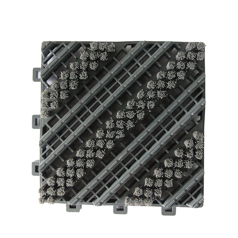 Hotel Commercial Door Mat Entry Door Eva Plastic Three-In-One Floor Mat Shopping Mall Door Non-Slip Dust Removal Floor Mat