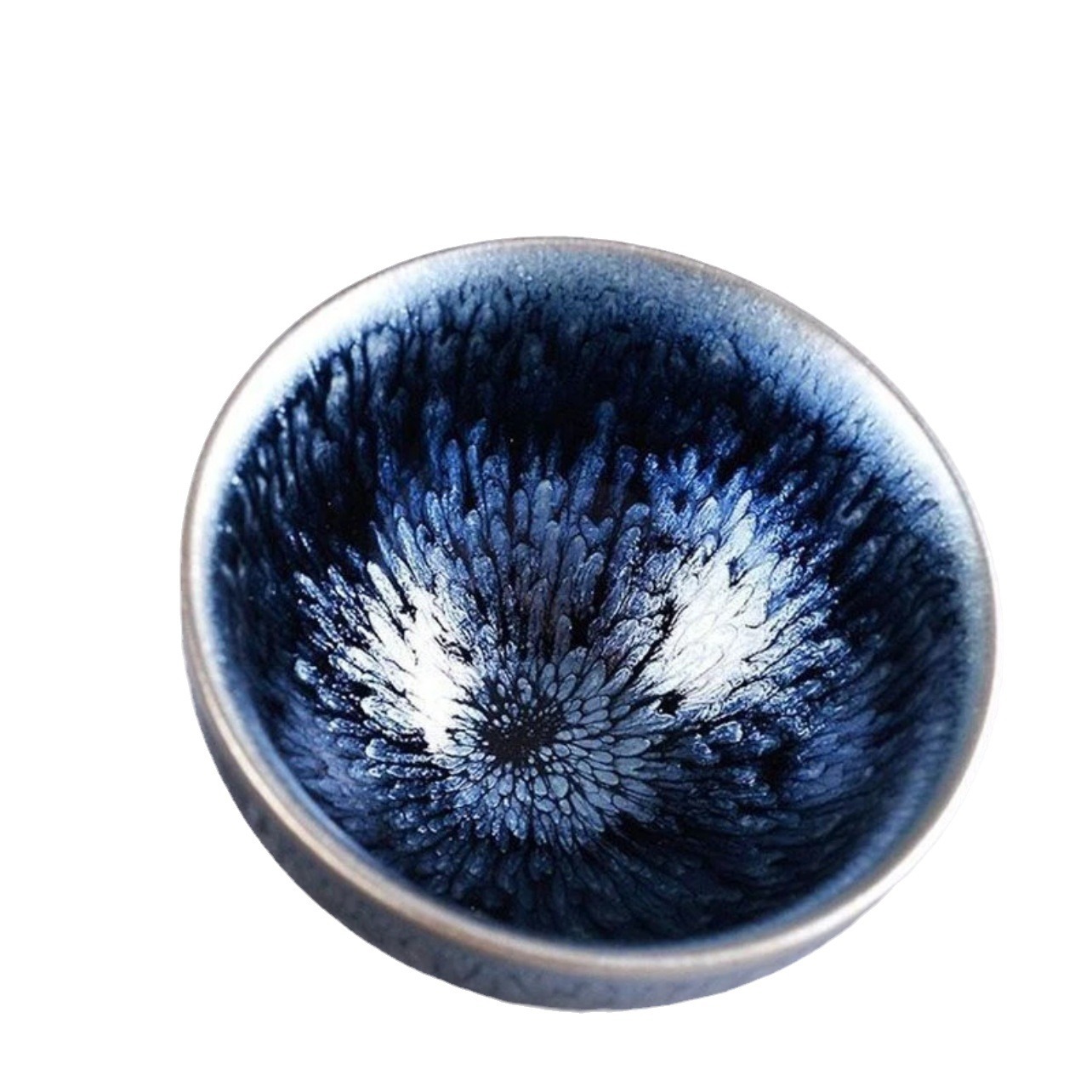 Boutique Baihua Bunkou Zhan Jianyang Jianzhan High-grade Tea Cup Master Cup Colorful Artifact Chrysanthemum Cup Tea Tasting Cup