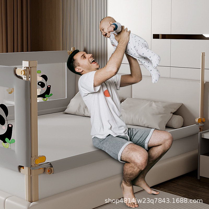 Bed fence baby bed fence baby bed fence three-sided combination 1.8 meters anti-fall 2 meters big bed side fence