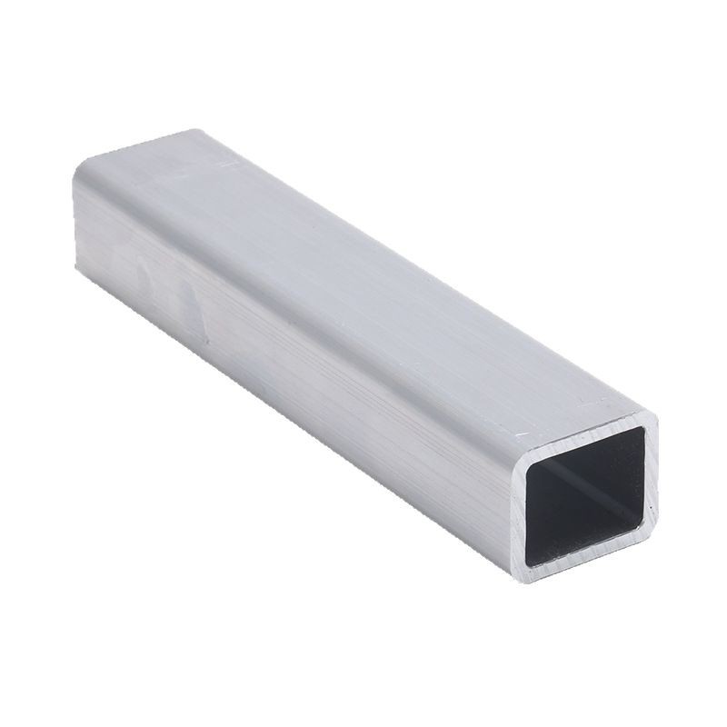 40×30×2 Five-Series Square Tube Aluminum Alloy Square Tube Profile Manufacturer Processes Hollow Column Rectangular Square Aluminum Material