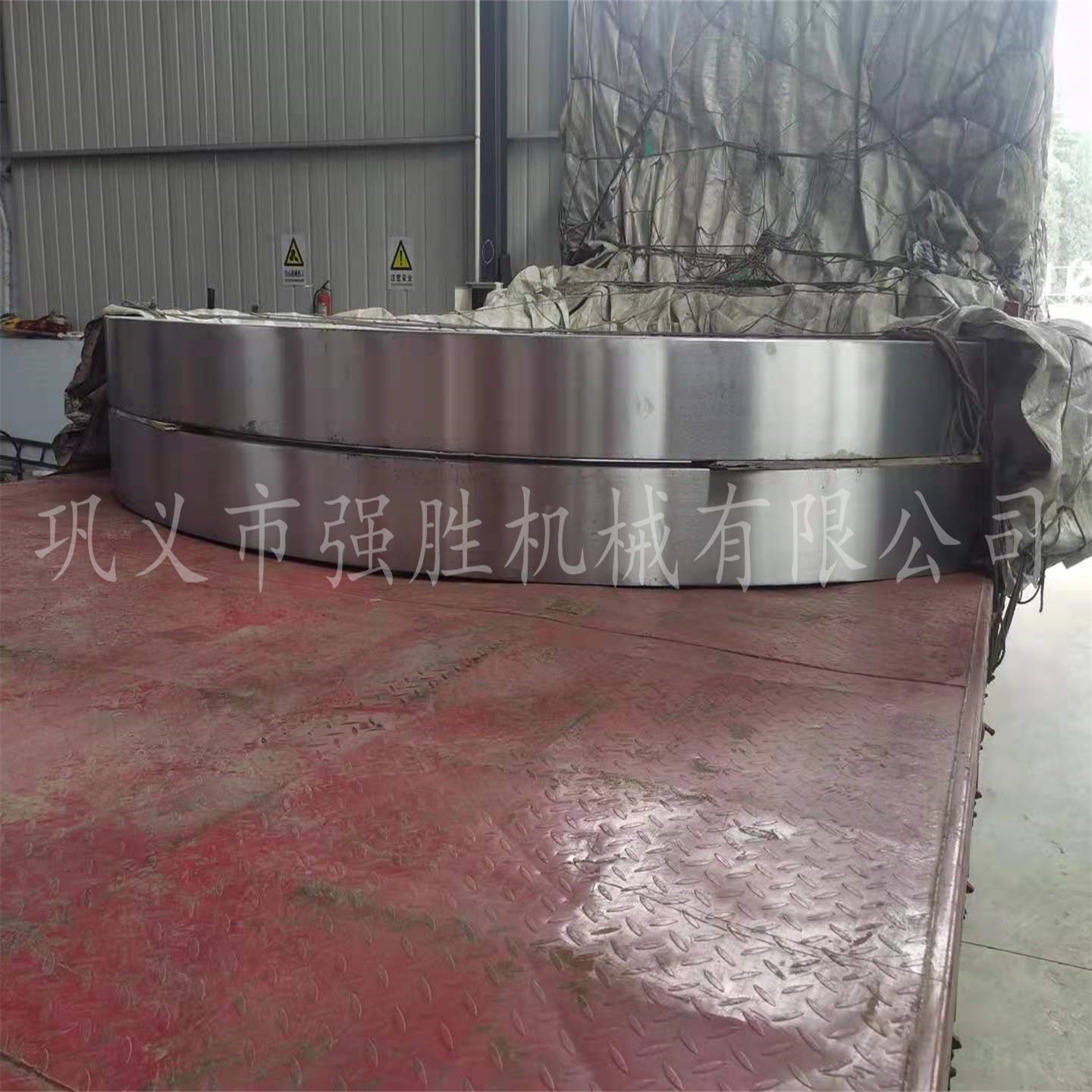 Зубчатое колесо Шестерня Пулли Qiansheng Производство колеса для вращающейся печи с поддерживающим кольцом Полный комплект аксессуаров