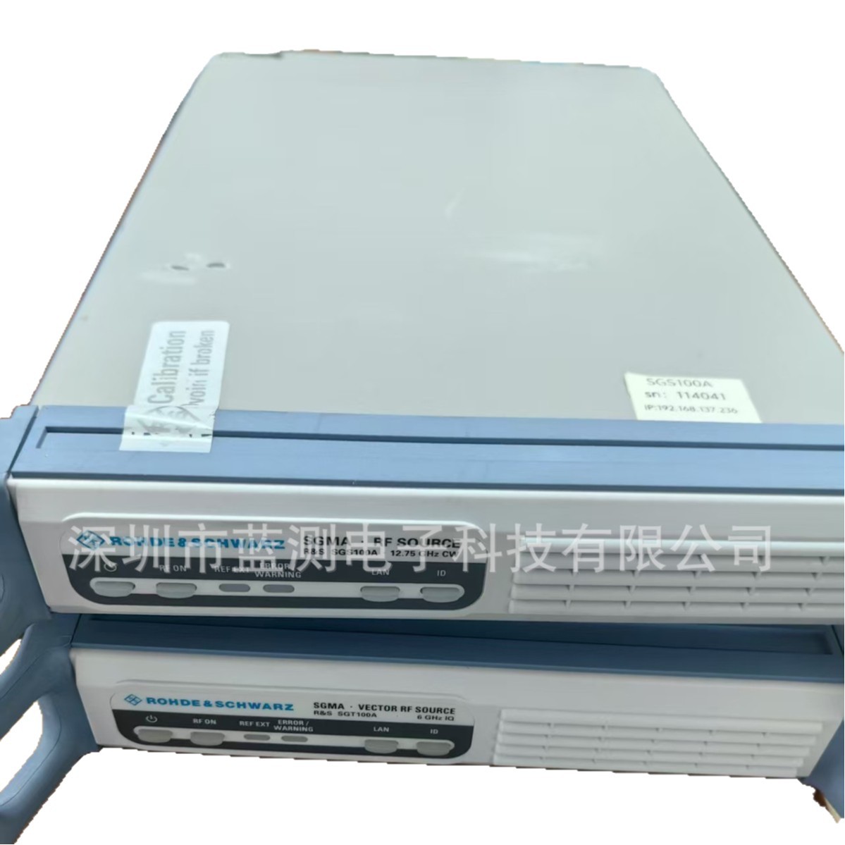 Sales of Recycled Rohde & Schwarz R&S Sgs100A Sgt100 Sgu100A Asgma Rf Sources