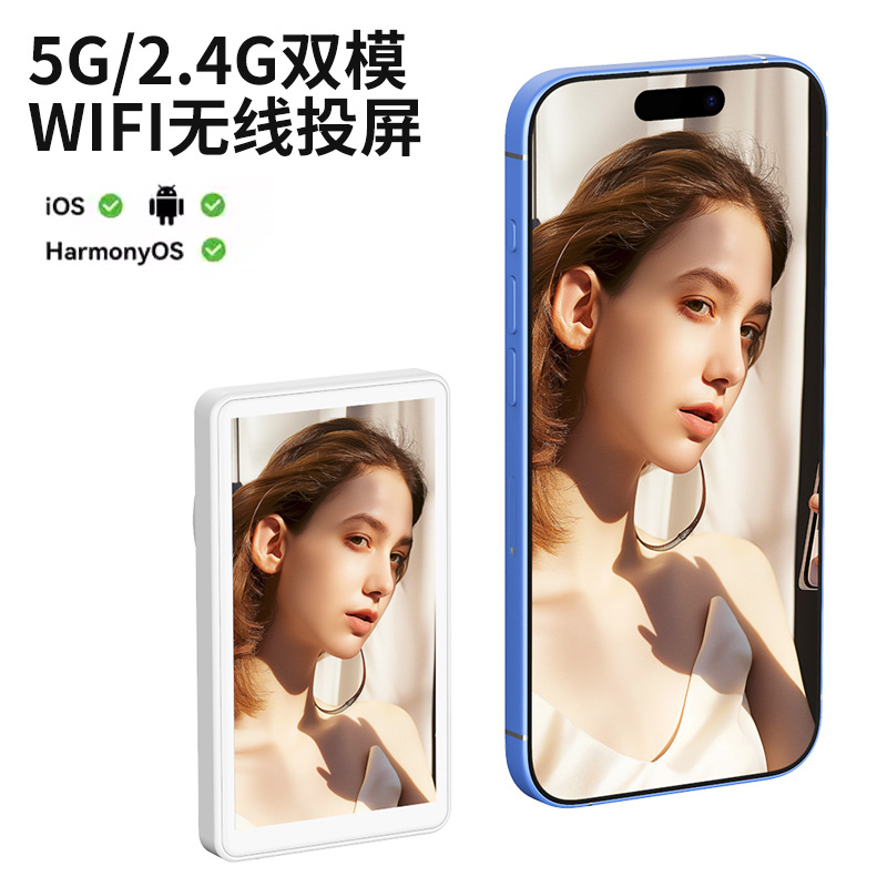 Cross-border foreign trade new t1 mobile phone magnetic self-timer screen rear lens wireless self-timer screen wholesale