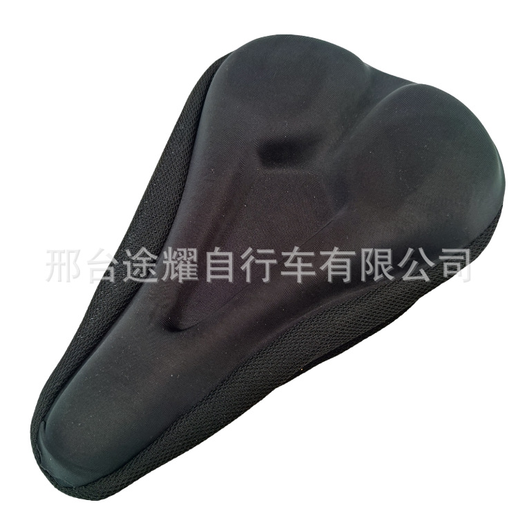 Bicycle cushion cover soft seat cover silicone thickened shock absorber cushion mountain bike seat cushion soft seat bicycle accessories