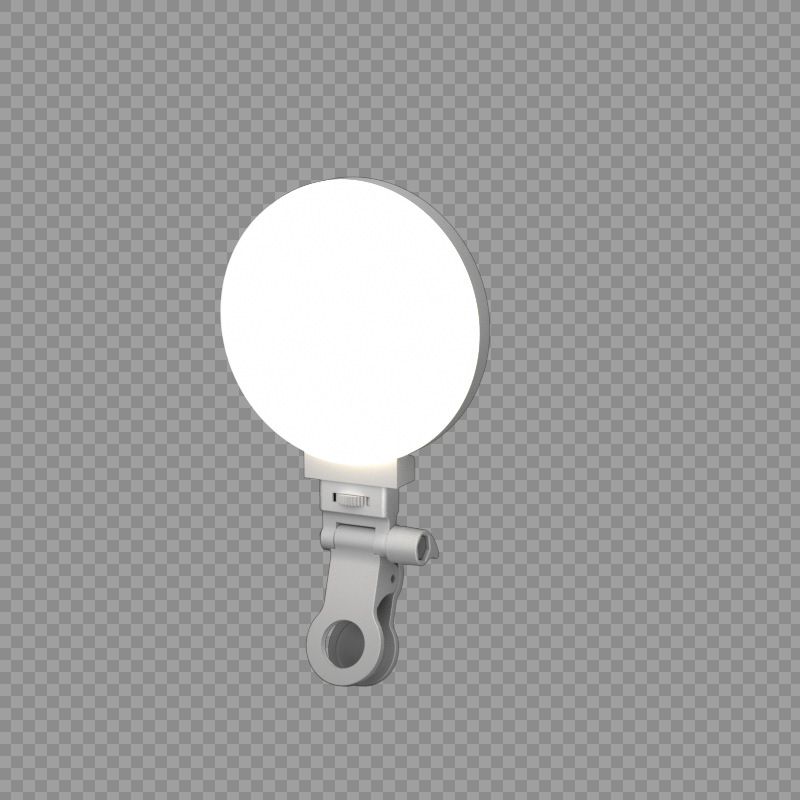 Led tri-color clip light pocket light mobile phone fill light live beauty fill light 668 outdoor handheld photography light