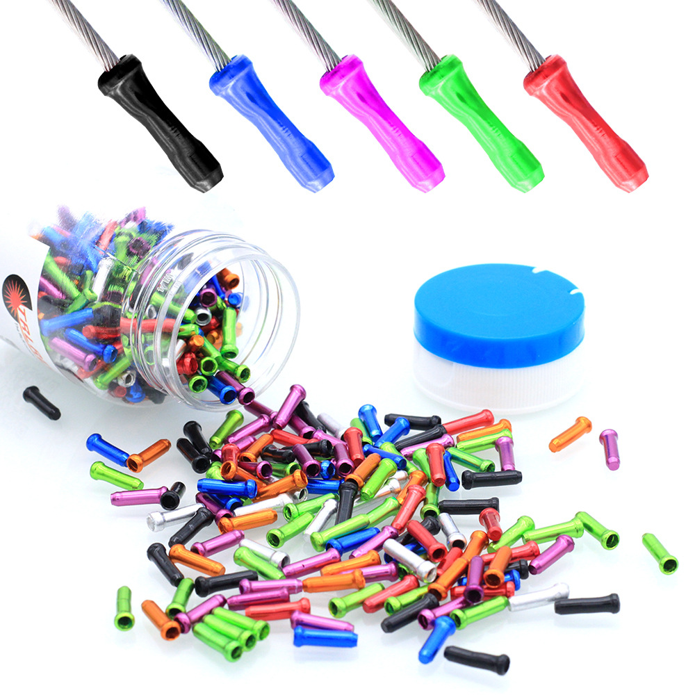 Капсула для хвоста линии горного велосипеда цветной алюминиевый сплав капсула для переменной скорости крышка тормоза алюминиевая крышка закрывающая втулка