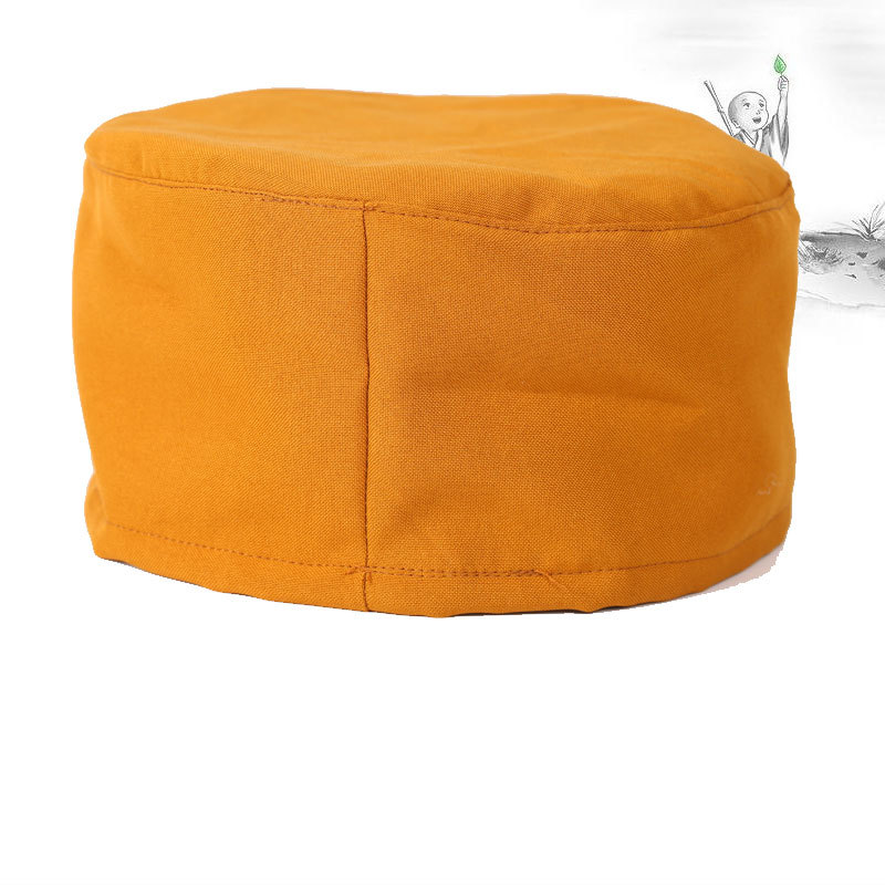 Monks Monk Hat Monk Hat Men's and Women's Breathable Summer Nun Monk Single Layer Double Layer Spring and Autumn Cotton Hat Jushi Hat