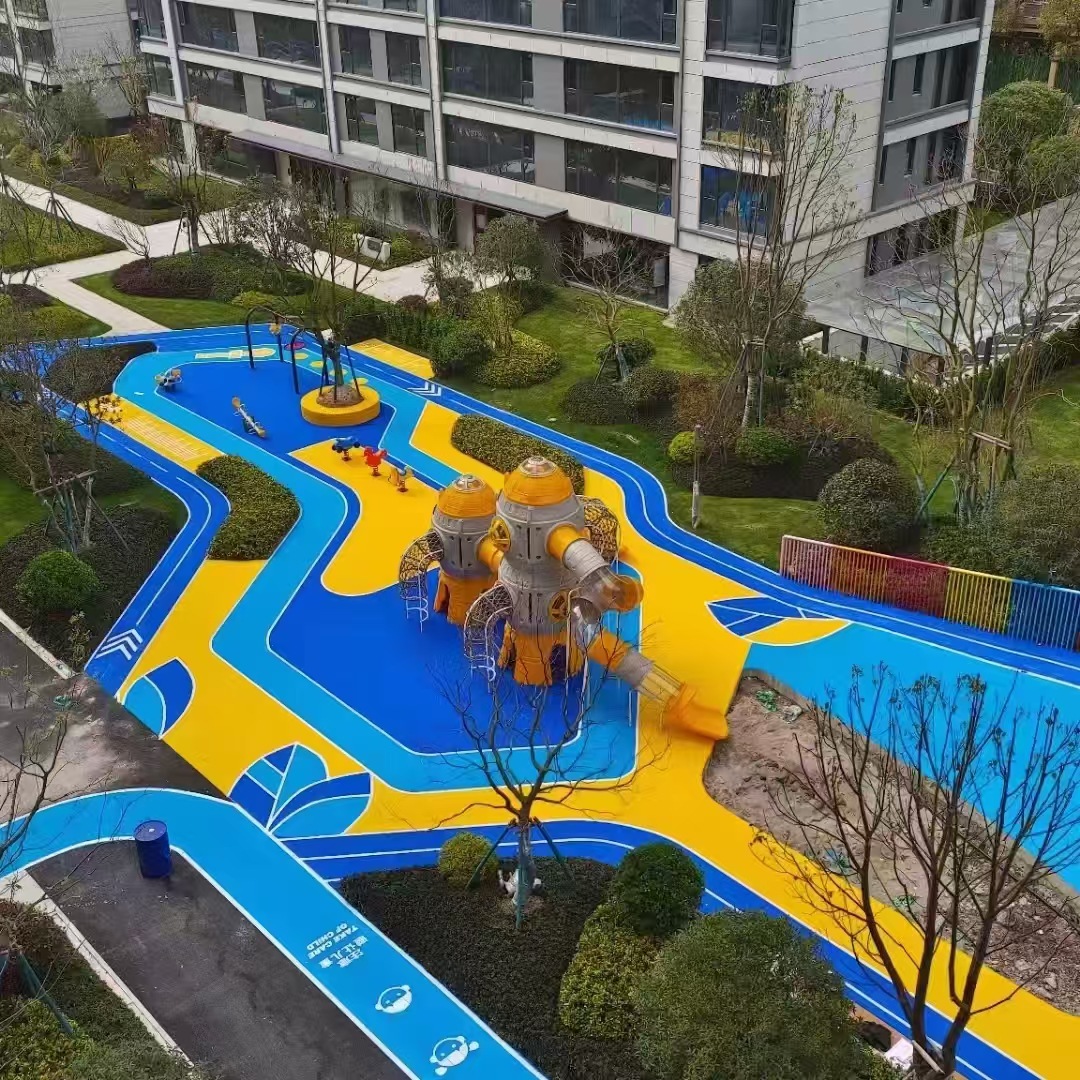 EPDM elastic plastic surface, runway, EPDM fitness trail, playground plastic surface material manufacturers