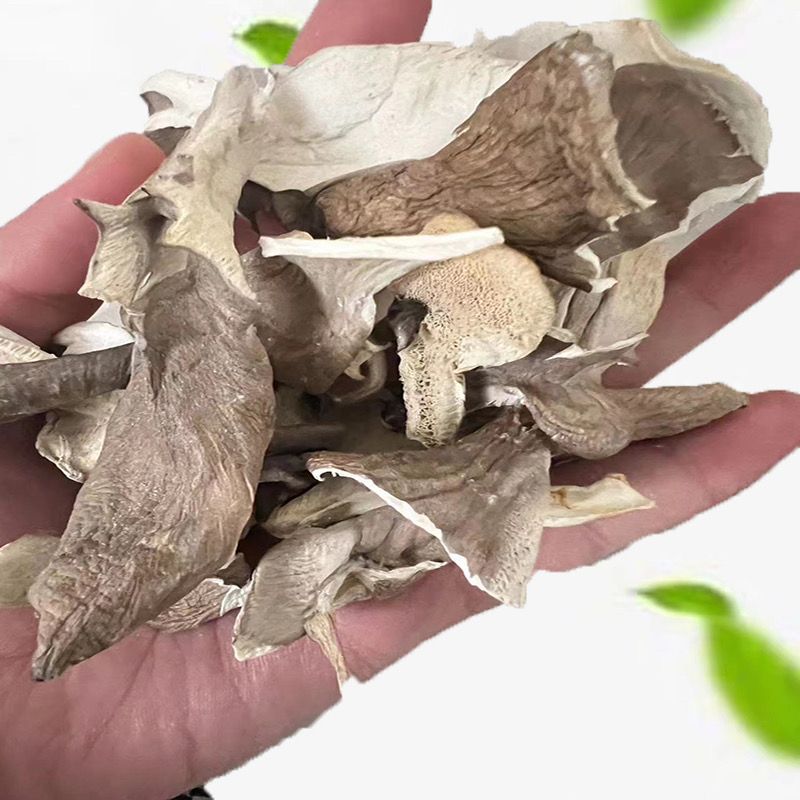 Grifola fronfola leaves dried chestnut mushroom tablets maitake tablets thousand buddha fragments edible fungi clean without sediment 100g