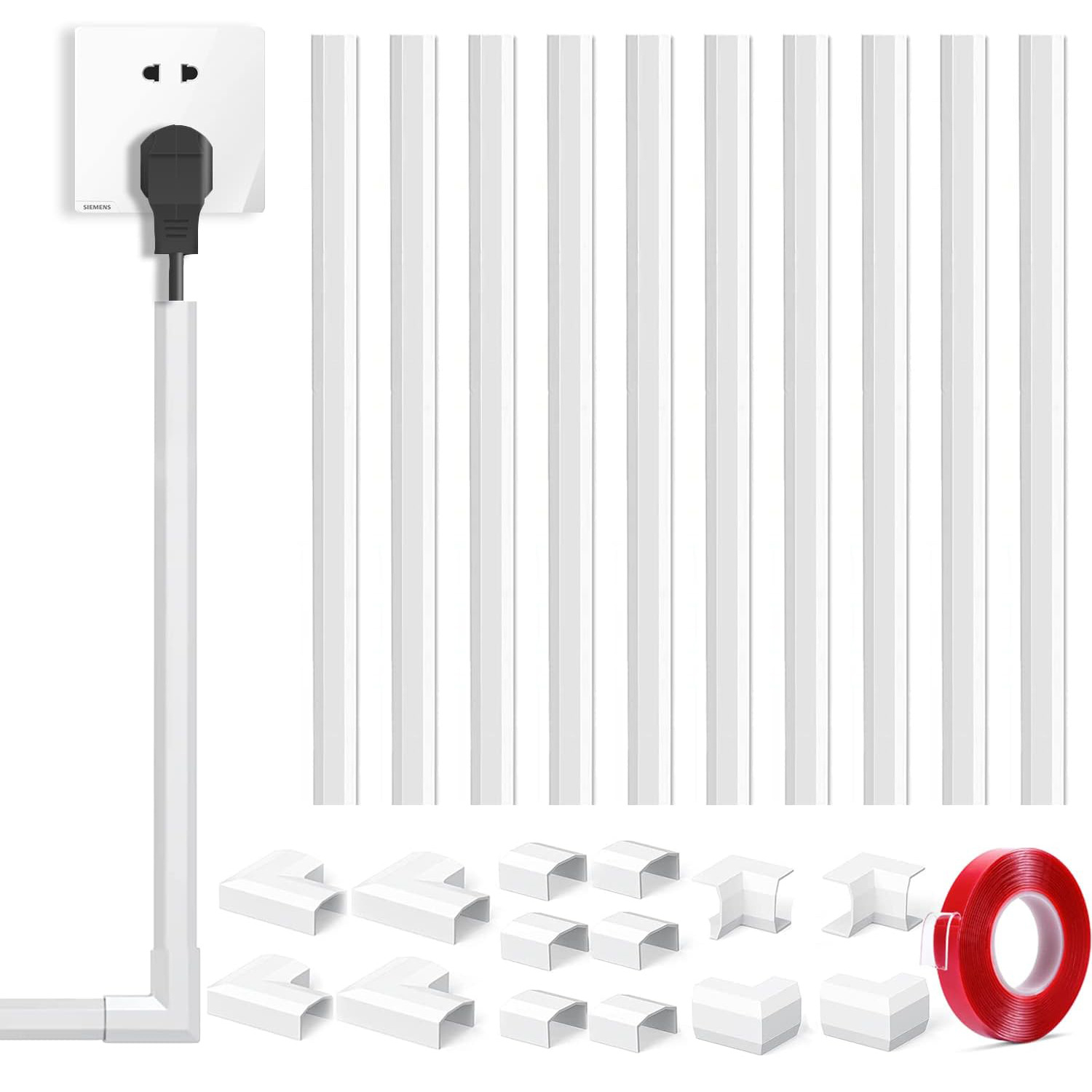 Кросс-бордерные товары, ПВХ лоток, черный и белый, 15*9, экологически чистый, огнестойкий