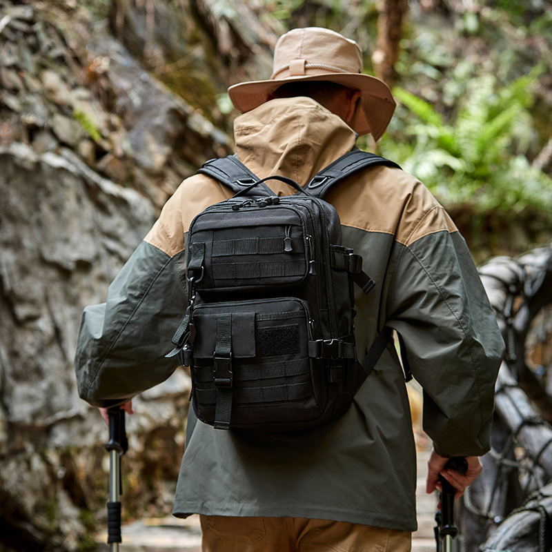 Cross-border Tactical Backpack New Outdoor Luya Bag Travel Crossbody Bag Big Chest Bag City Motorcycle Waterproof Riding Bag